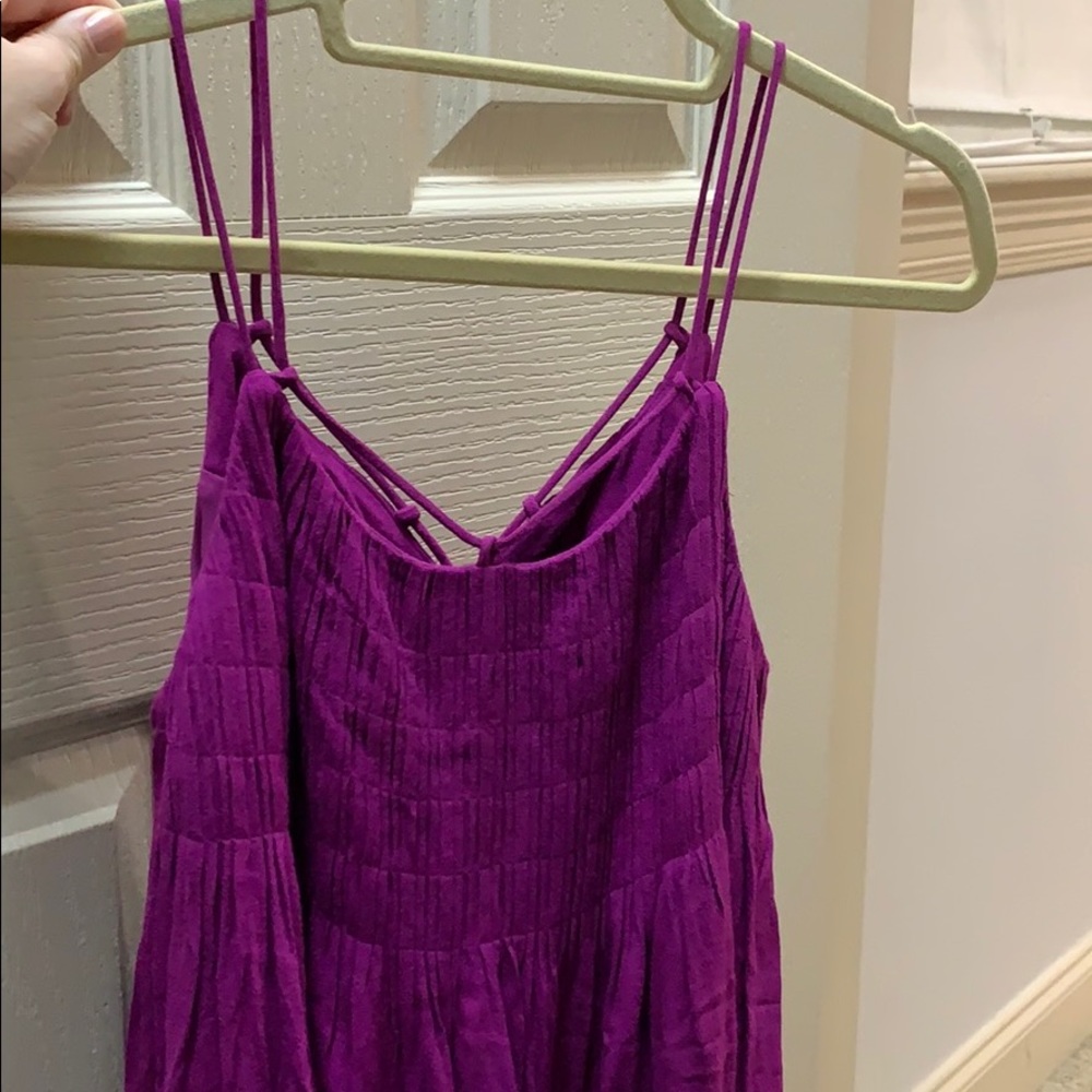 Boutique Fuschia Baby Doll Top